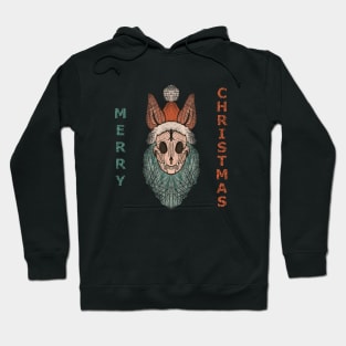 Creepy Christmas bunny Hoodie